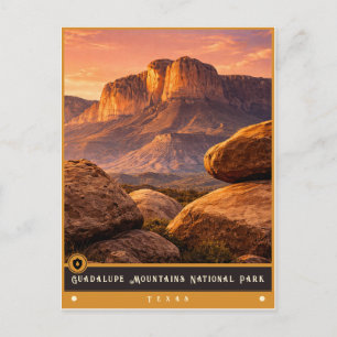 Guadalupe Mountains nationalpark Vykort
