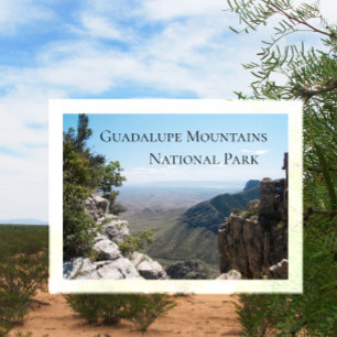 Guadalupe Mountains Vista Vykort