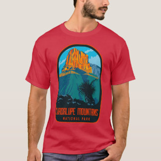 Guadalupe Mountas nationalpark retro 1 T Shirt