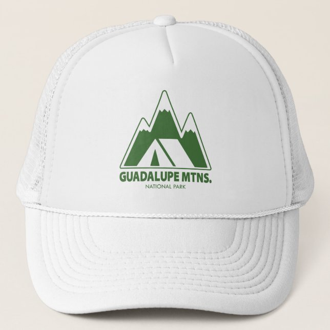 Guadalupe Mtns. National Park Fjäll Camping Keps (Framsida)