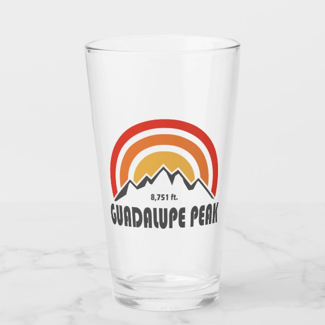 Guadalupe Peak Glaskopp (Framsida)