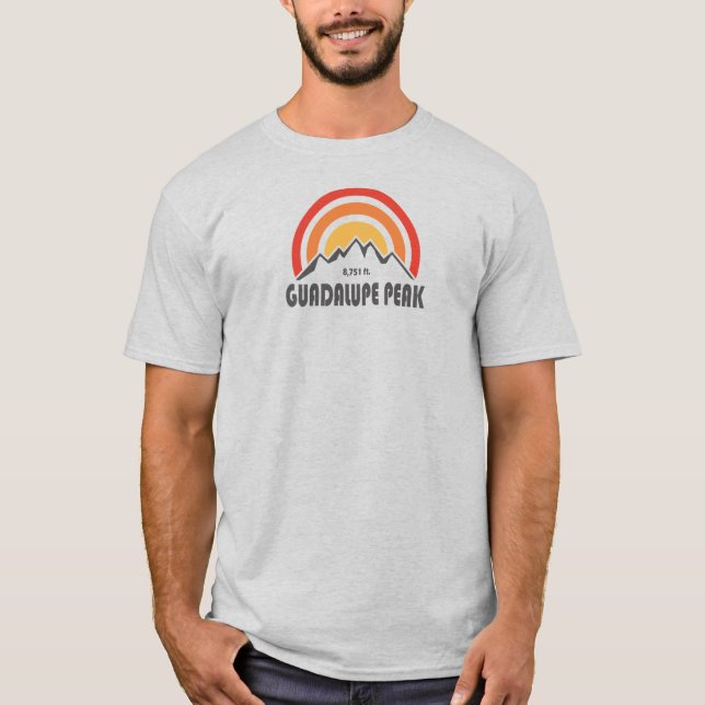 Guadalupe Peak T Shirt (Framsida)