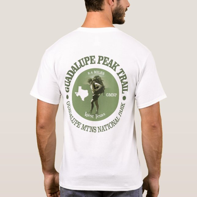 Guadalupe Peak Trail (O) T Shirt (Baksida)