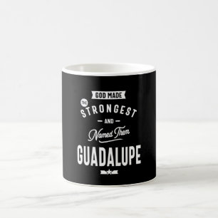 Guadalupe Personlig Namn Birthday Gift Kaffemugg