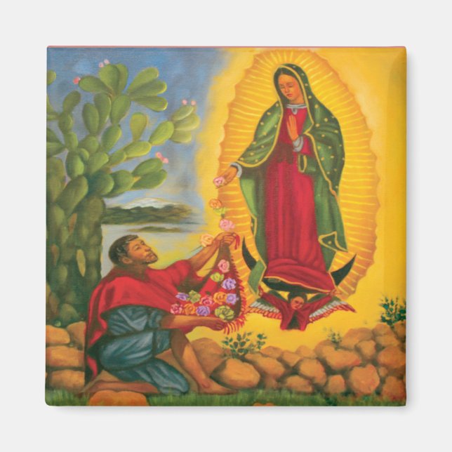 Guadalupe Prayer Magnet (Framsidan)