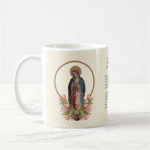 Guadalupe Religiösa Virgin Mary Kaffemugg
