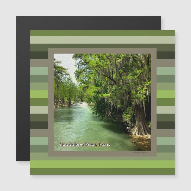 Guadalupe River i Gruene, Texas (Fram/baksida)