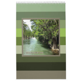 Guadalupe River i Gruene, Texas Kalender