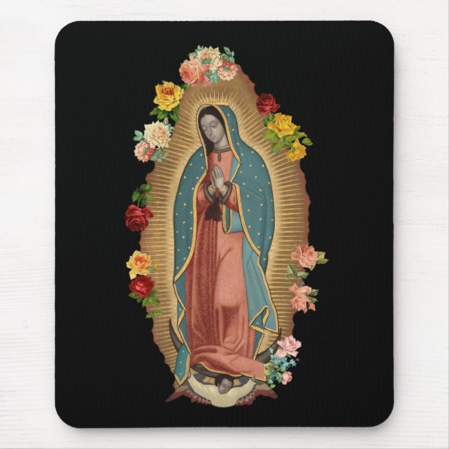Guadalupe rosa Mousepad Musmatta (Framsidan)