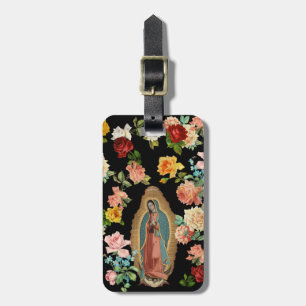 Guadalupe rosa vintagemönster bagagebricka