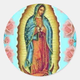 GUADALUPE VIRGIN MEXICO 11 ANPASSADE PRODUKTER RUNT KLISTERMÄRKE
