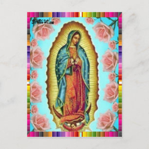 GUADALUPE VIRGIN MEXICO 11 ANPASSADE PRODUKTER VYKORT