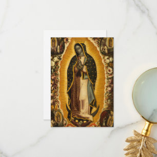 Guadalupe-viruset från Manuel de Arellano Tack Kort