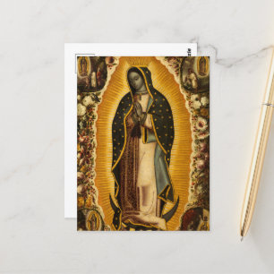 Guadalupe-viruset från Manuel de Arellano Vykort