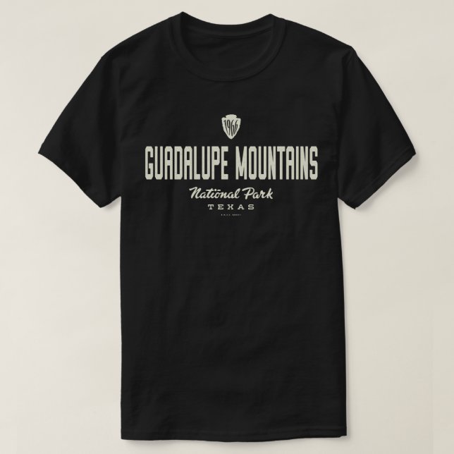 Guadalupes nationalpark 1966 Arrowhad T Shirt (Design framsida)