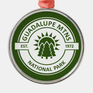 Guadalupes nationalpark julgransprydnad metall