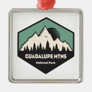 Guadalupes nationalpark julgransprydnad metall