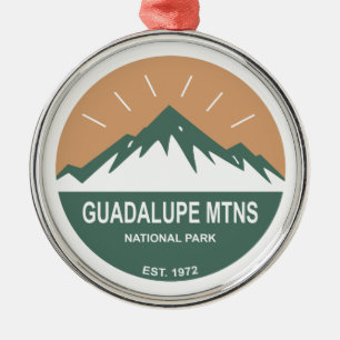 Guadalupes nationalpark julgransprydnad metall