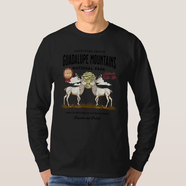 Guadalupes nationalpark t shirt (Framsida)