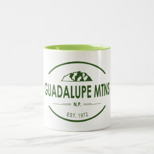 Guadalupes nationalpark Två-Tonad mugg