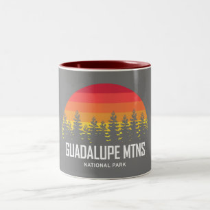 Guadalupes nationalpark Två-Tonad mugg