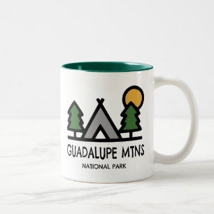 Guadalupes nationalpark Två-Tonad mugg