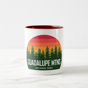 Guadalupes nationalpark Två-Tonad mugg