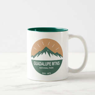 Guadalupes nationalpark Två-Tonad mugg