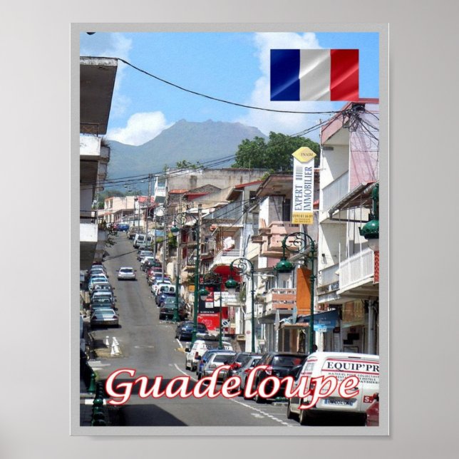 Guadeloupe - Bass Terre - Poster (Framsidan)