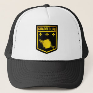 Guadeloupe Emblem Truckerkeps