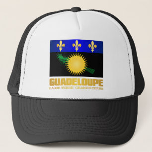 Guadeloupe flagga keps