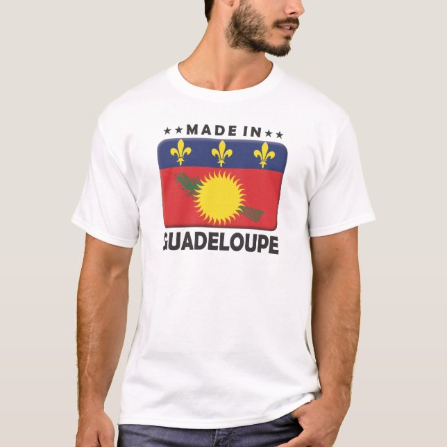 Guadeloupe gjorde tröja (Framsida)