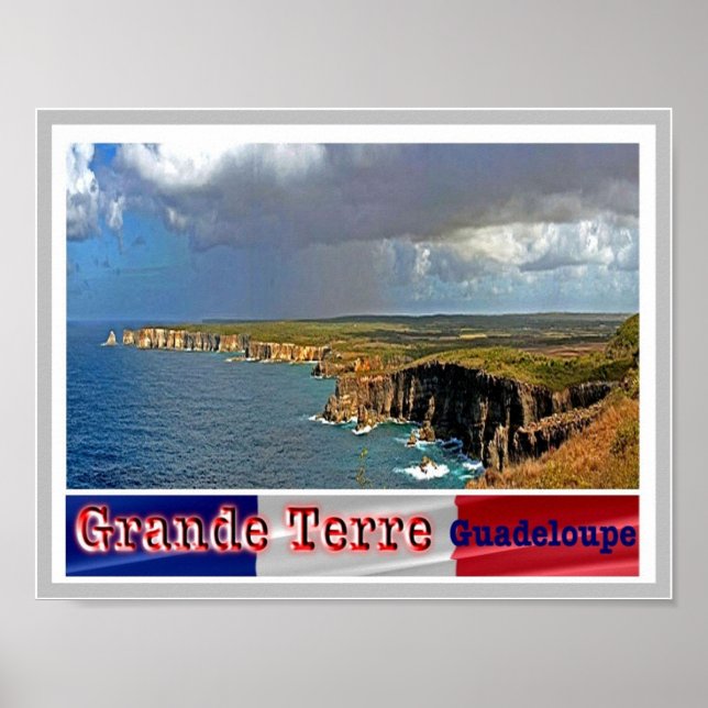 Guadeloupe - Grande Terre - Poster (Framsidan)