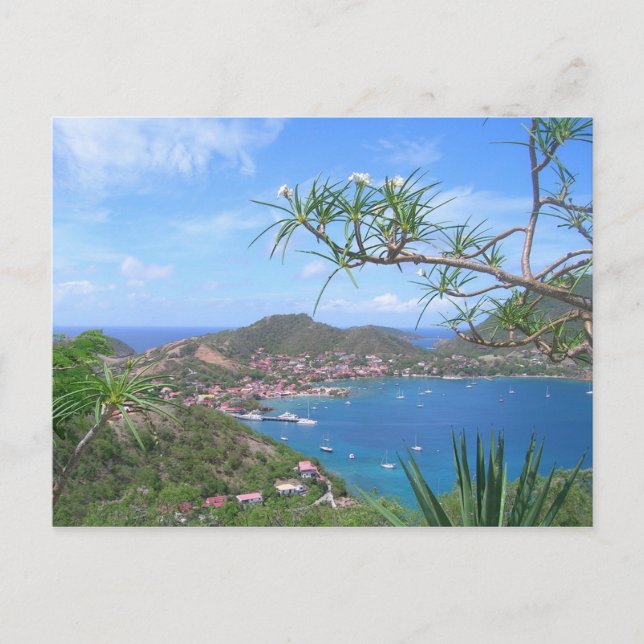 Guadeloupe - La Baie Des Saintes View Vykort (Framsida)