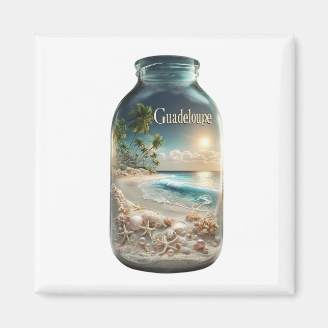 GUADELOUPE MAGNET (Framsidan)