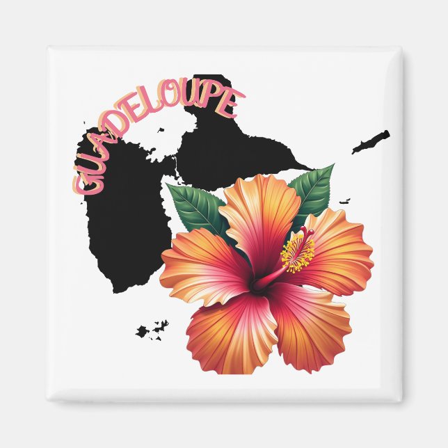 GUADELOUPE MAGNET (Framsidan)