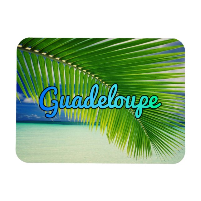 Guadeloupe Magnet (Horisontell)