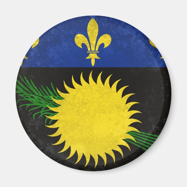 Guadeloupe Magnet (Framsidan)