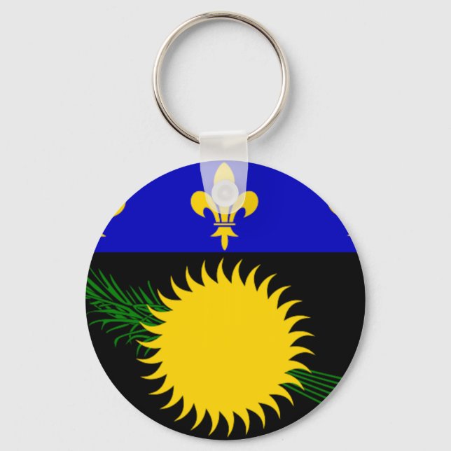 Guadeloupe Nyckelring (Framsida)