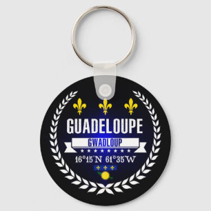 Guadeloupe Nyckelring