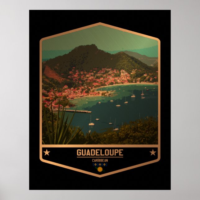 Guadeloupe Poster (Framsidan)