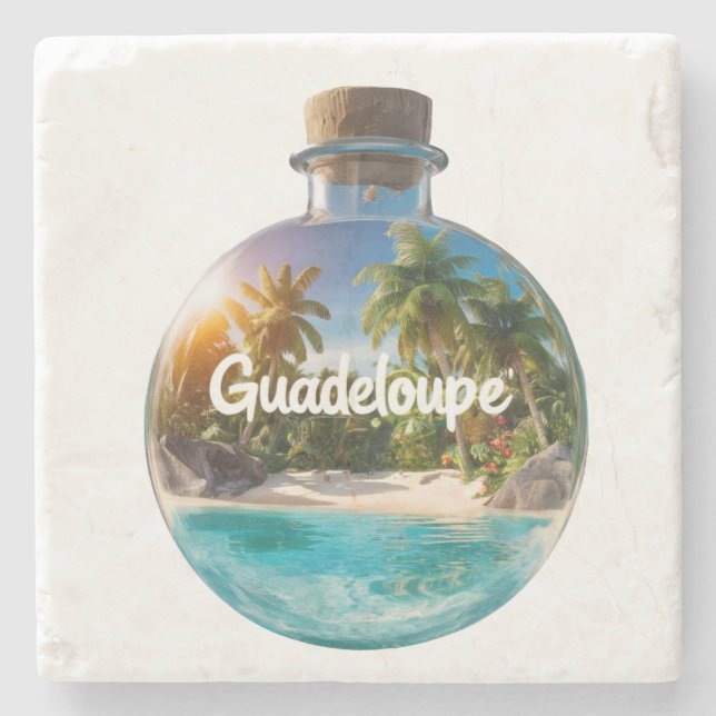 Guadeloupe Stenunderlägg (Framsidan)