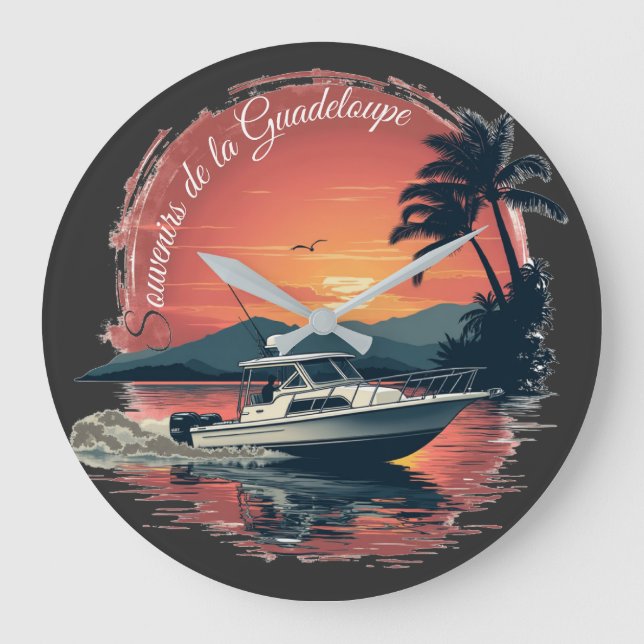Guadeloupe  stor klocka (Framsida)