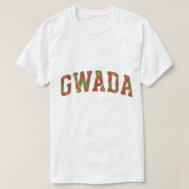 GUADELOUPE T SHIRT (Design framsida)