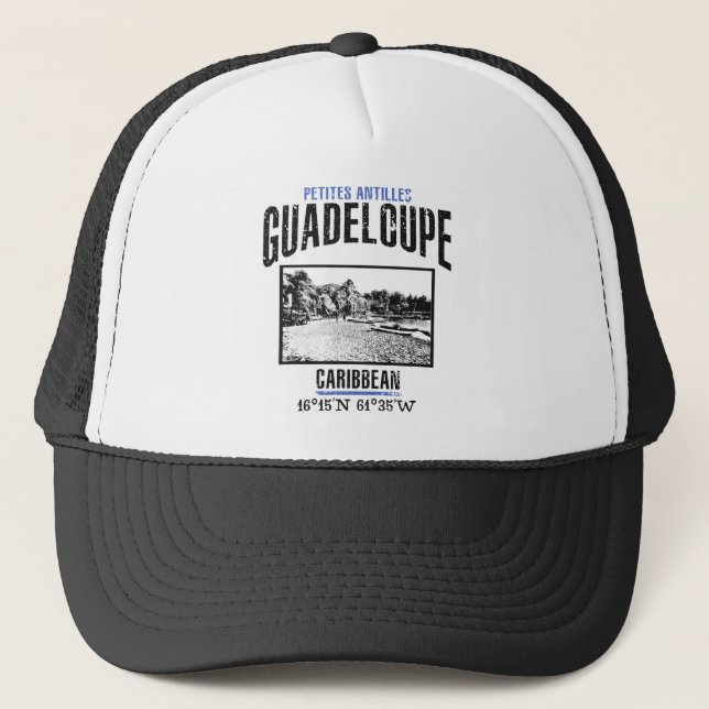 Guadeloupe Truckerkeps (Framsida)