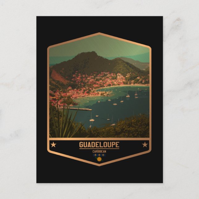 Guadeloupe Vykort (Framsida)