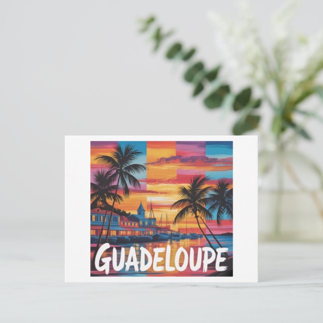 Guadeloupe  vykort (Stående Fram)