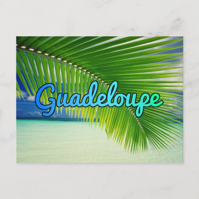 Guadeloupe Vykort (Framsida)