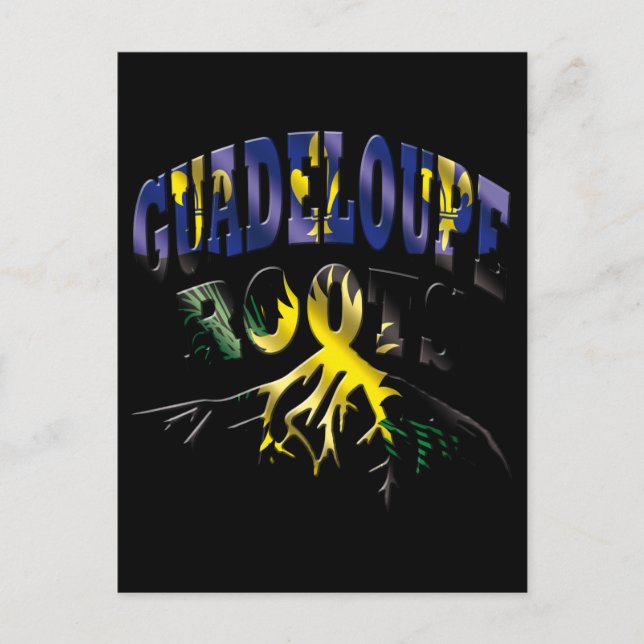 Guadeloupe Vykort (Framsida)