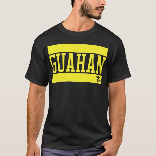 Guahan för GUAM SPRINGA 671 pubar T Shirt (Framsida)